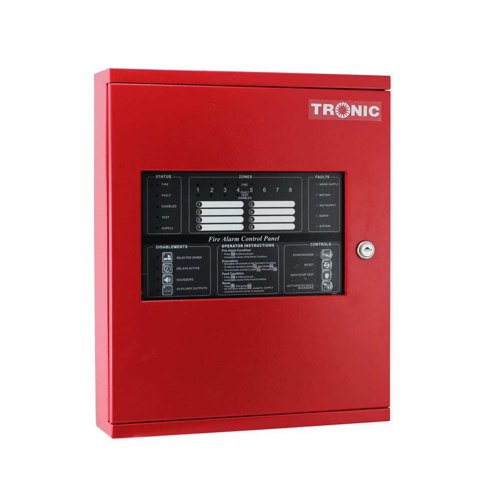 Fire Panel 8 Zone Metal Non Addressable – Cash Sale Stores Limited