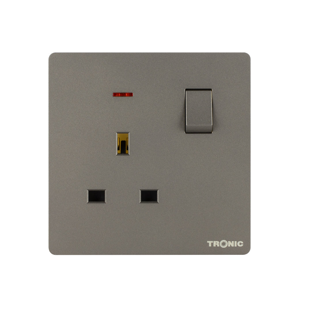 Single Switch Socket With Neon Tronic Tanzania