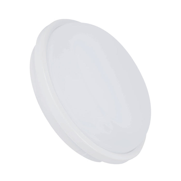 Round White  LED Bulkhead 20 Watts
