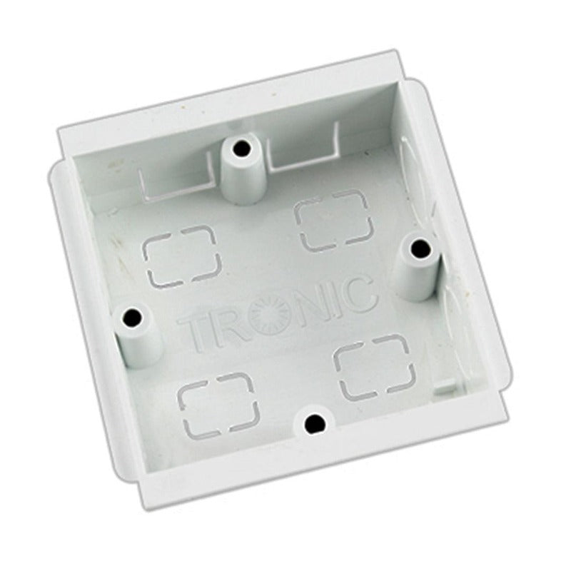 Compartment PVC Trunking Single Box 100mmx50mm – Cash Sale Stores Limited