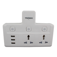 Multi Socket Adaptor With USB