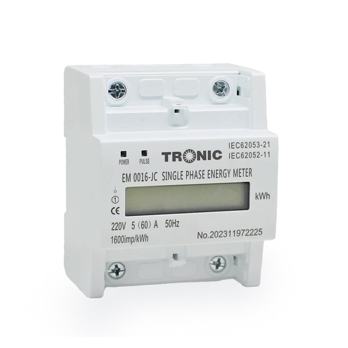Single Phase Energy Meter