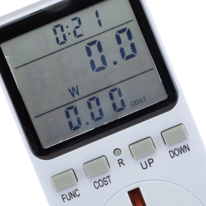 Digital Power Meter Plug – with Energy Usage & Cost Monitoring EM KW08