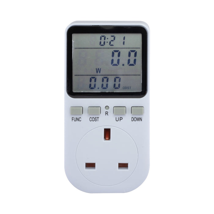Digital Power Meter Plug – with Energy Usage & Cost Monitoring EM KW08