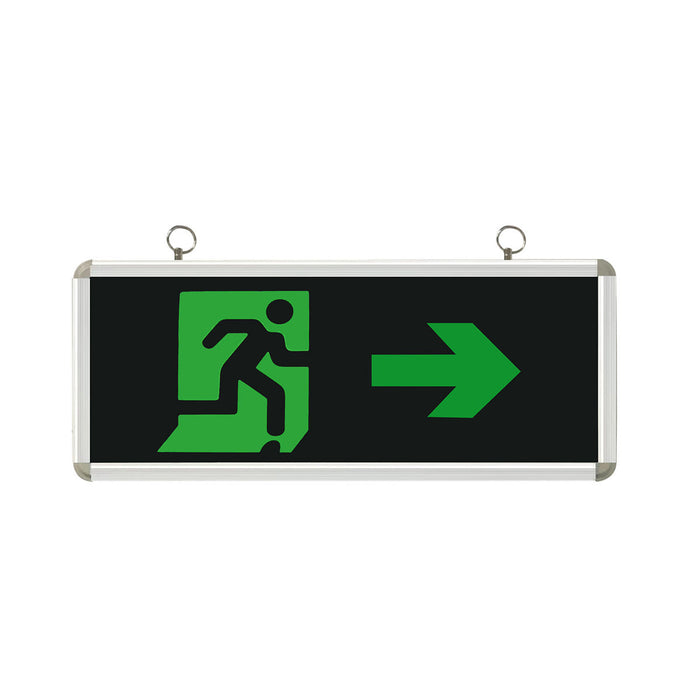 Exit Sign emergency Double Sided IP20 1W