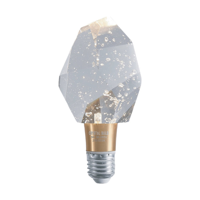 Crystal LED Bulb with Elegant Faceted Design