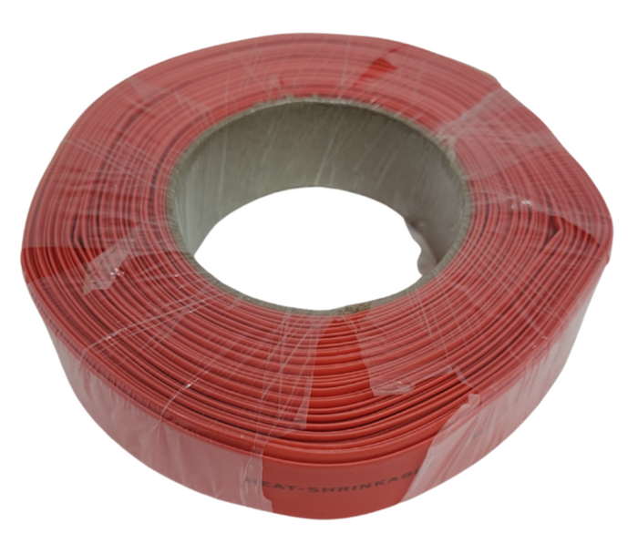 Red Heat Shrinkable Tubing 20Mm 100Mtr