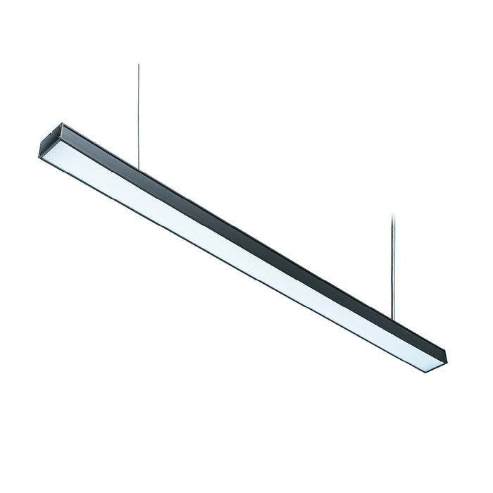 Black LED Linear Pendant Light FI DLEX-BK