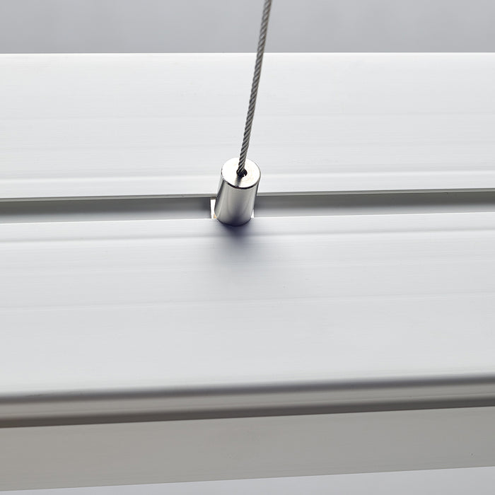 White LED Linear Pendant Light FI DLEX-WH