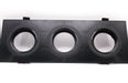 Three Way Black Rectangular Recessed Holder - Tronic Kenya 