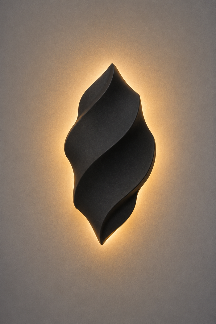 10W LED Outdoor Wall Light – IP54 Warm White