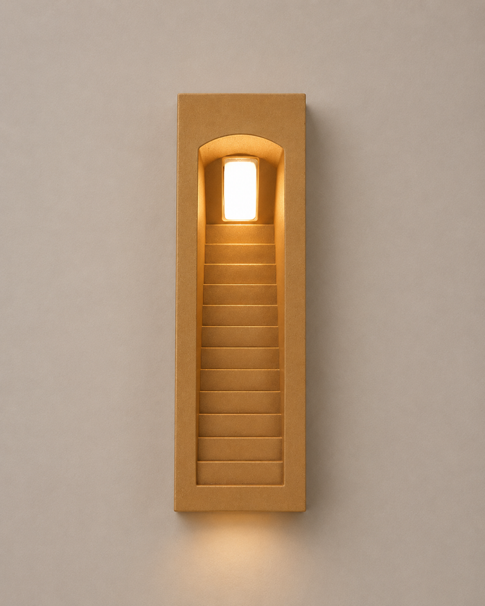 10W LED Outdoor Wall Light – IP54 Warm White