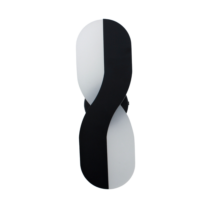 Simple Warm White LED Light In Black and White