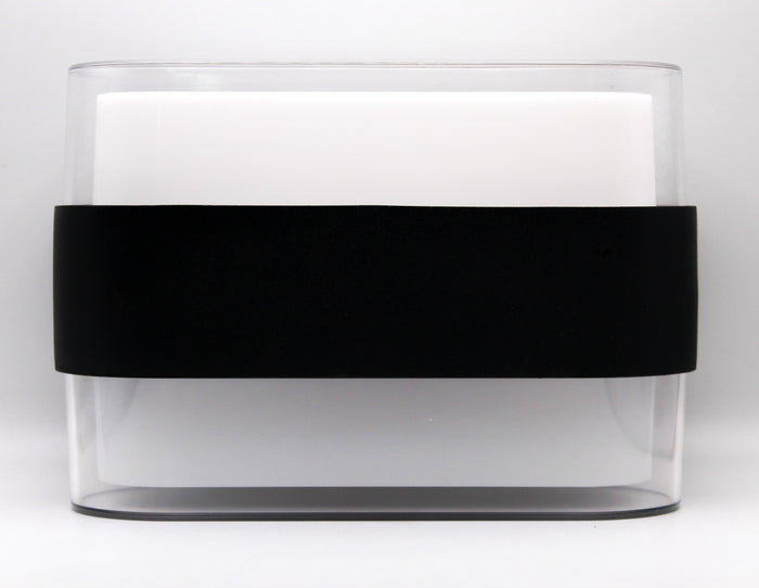 Modern Cube Bulkhead Warm White Fitting