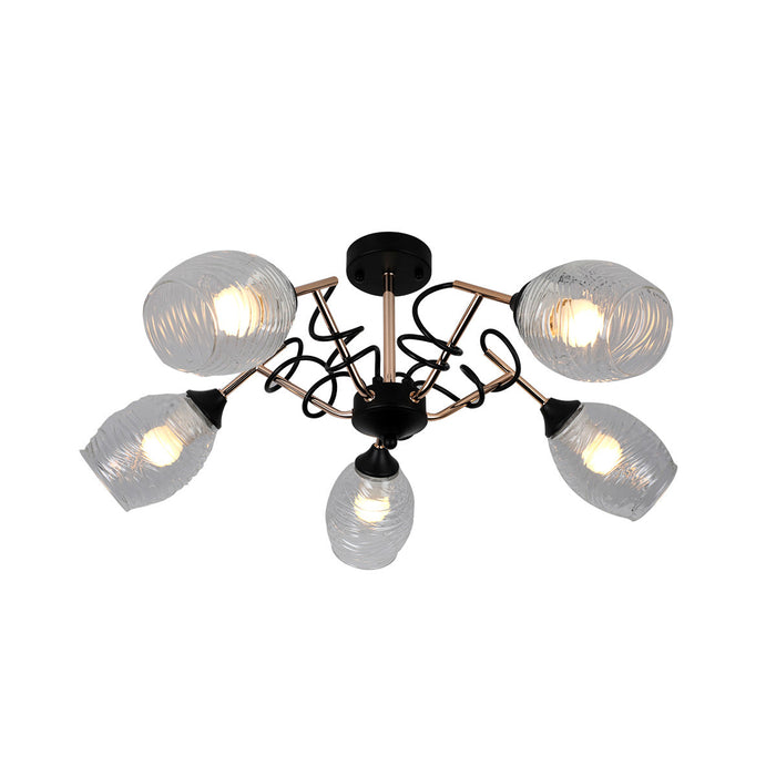 Indoor Ceiling Light 5 Lamp Stylish