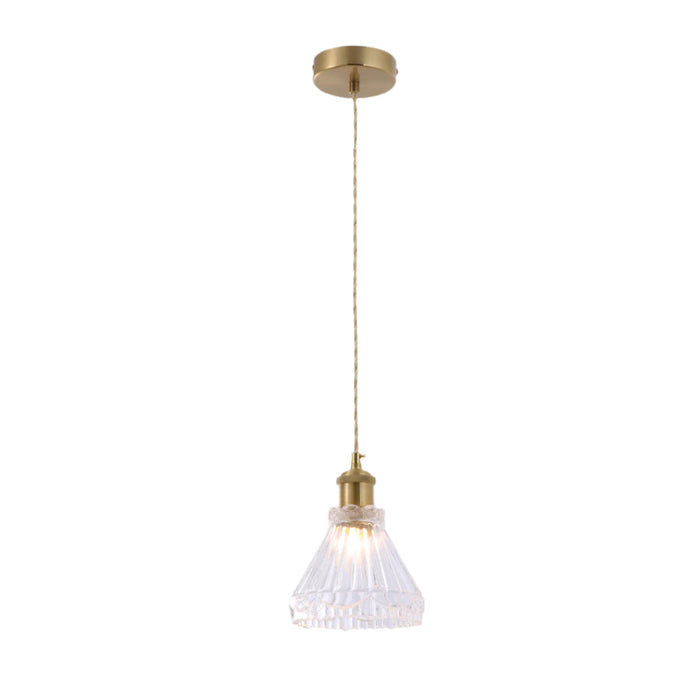 Prism Crystal Glass Pendant Light 1*E27