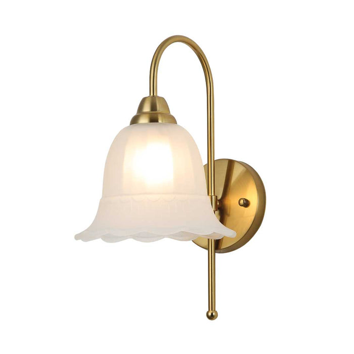 Frosted Glass Wall Light