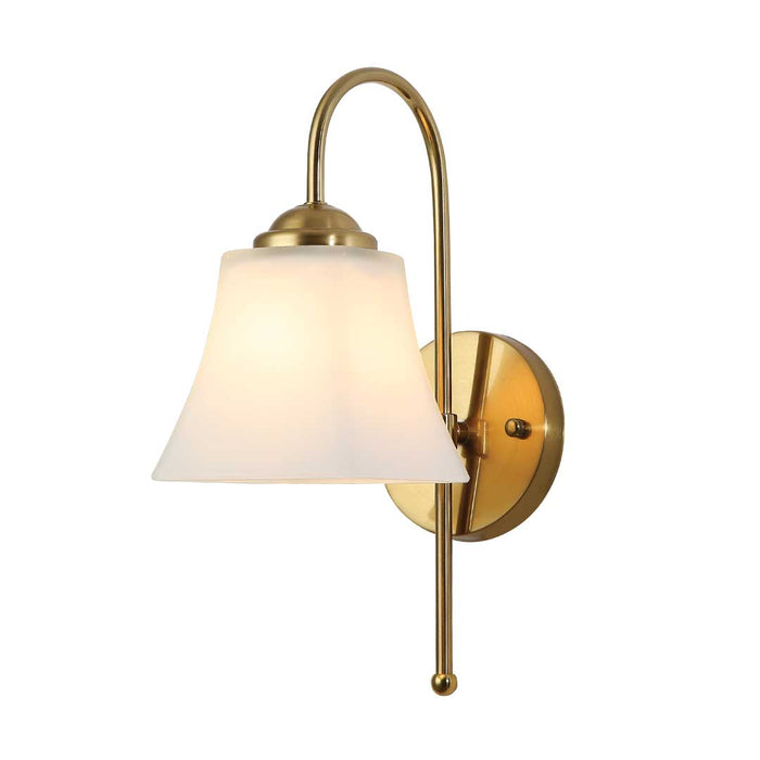 Modern Square Frosted Glass Wall Light