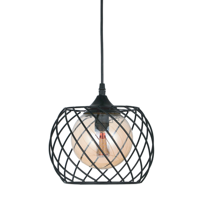 Basket Black Pendant Lights