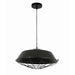 Black Shade with Wire Mesh Pendant Light - Tronic Kenya 