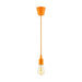 Hanging E27(Screw) Pendant Holder - Orange - Tronic Kenya 
