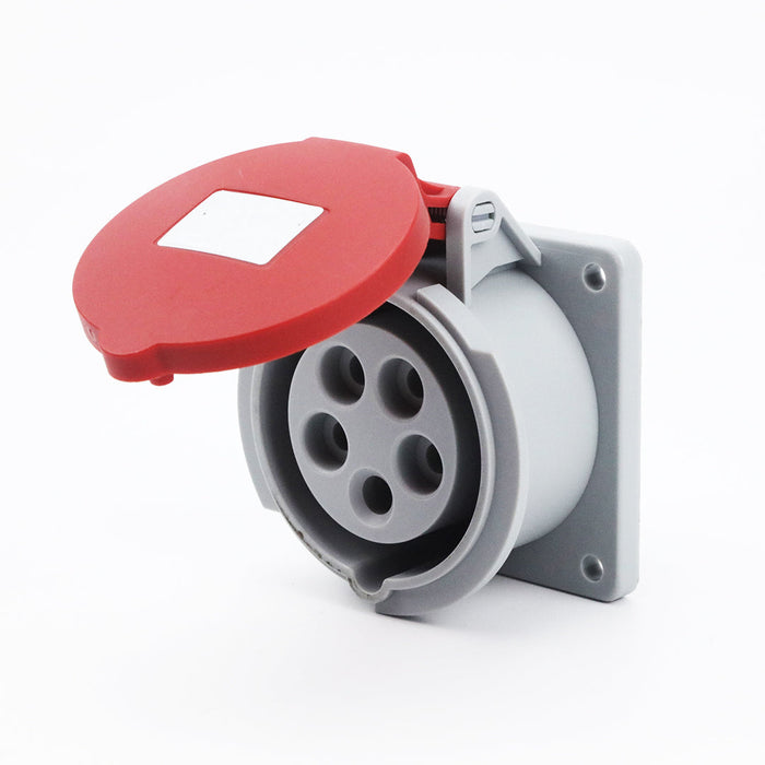 Industrial Socket – 16A, 3P+N+E, IP55
