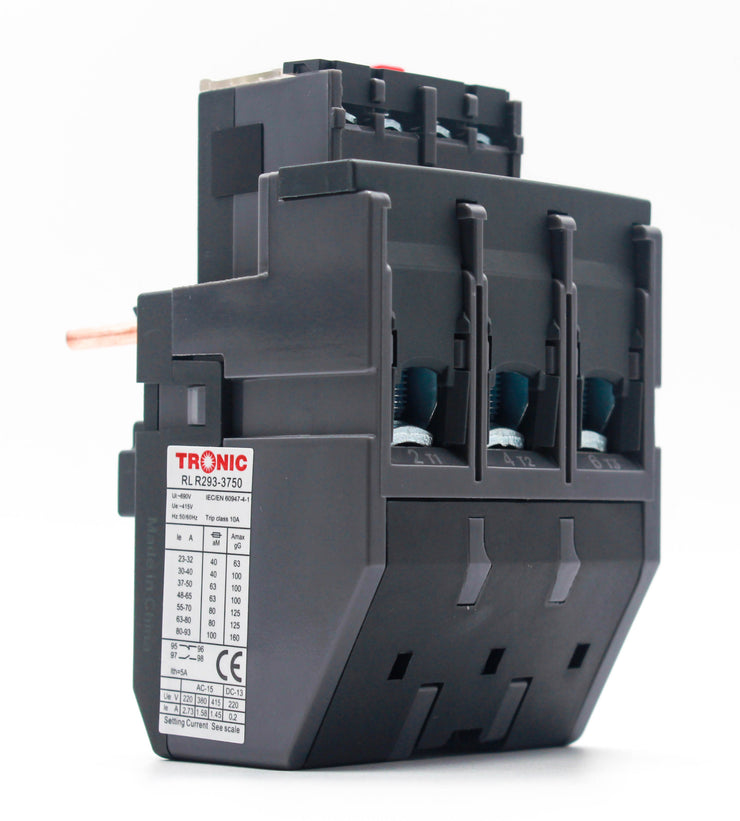 Thermal Overload Relay 37-50Amps For AC Contactor 65Amps