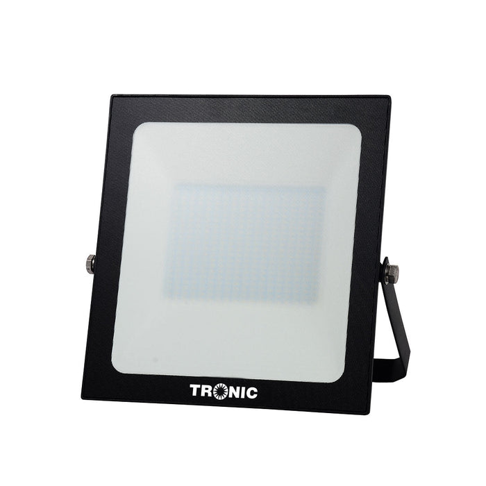 Slim Black LED Flood Light – 200W Warm White, IP65