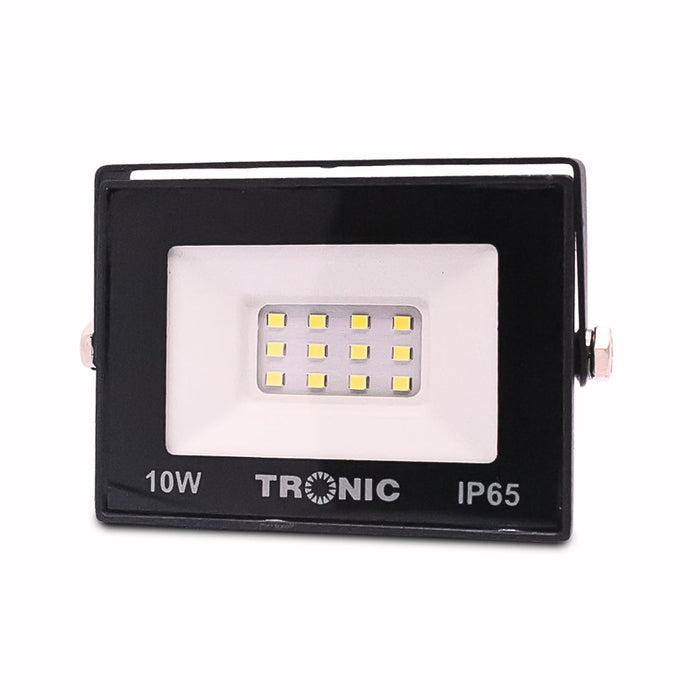10W Slim LED Flood Light – Black Body, Daylight