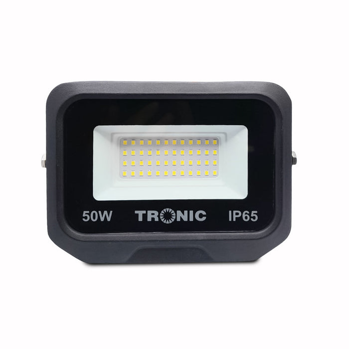 50W Slim LED Flood Light – Black Body, Daylight