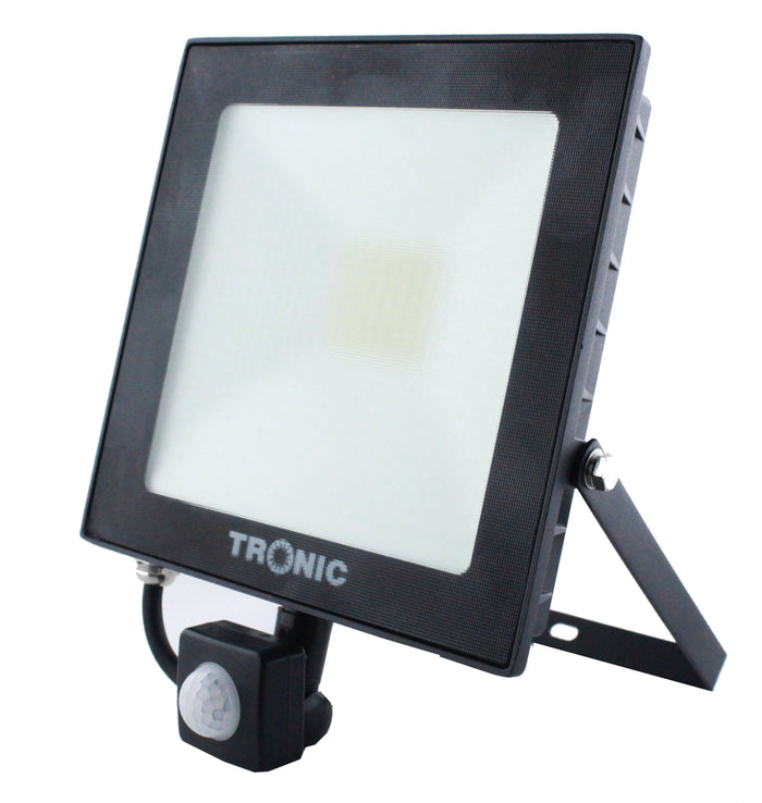 30W LED Flood Light with PIR Sensor – Warm White, IP65