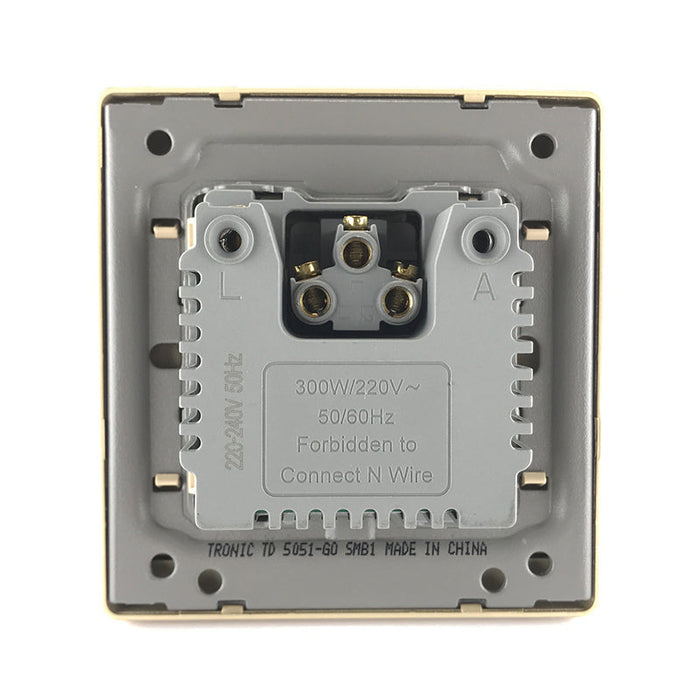Gold 1-Gang Speed Controller Switch – 500W