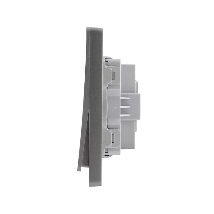 Grey Double Pole Switch – 20A