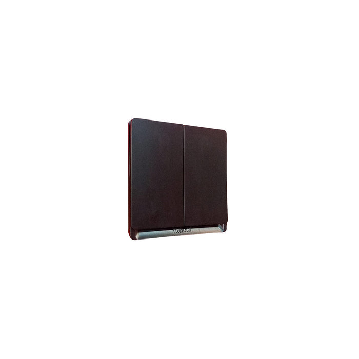 2 Gang 2 Way Switch – Black