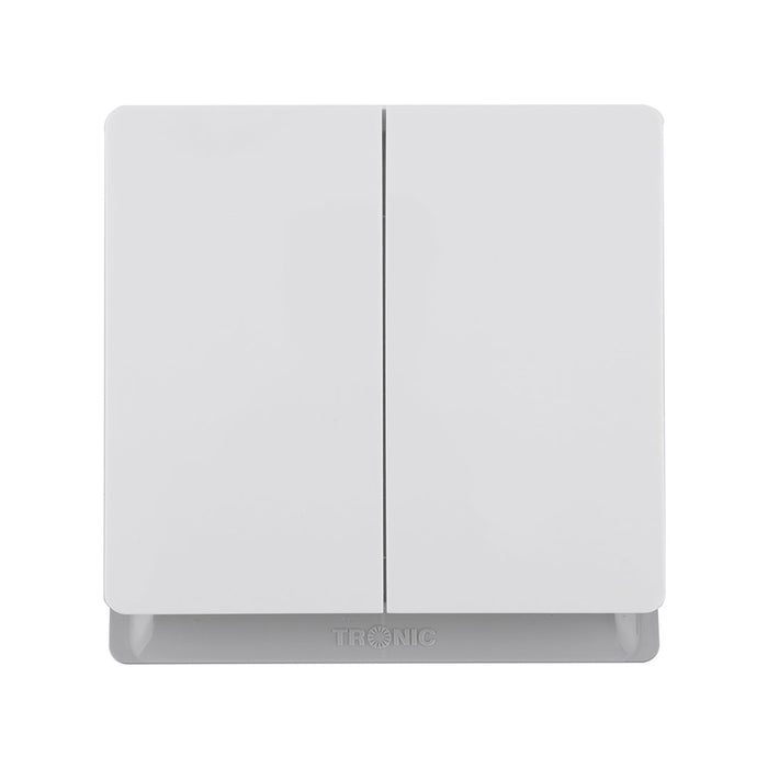 2-Gang 2-Way Switch – Ivory