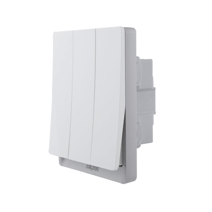 3-Gang 2-Way Switch – Ivory