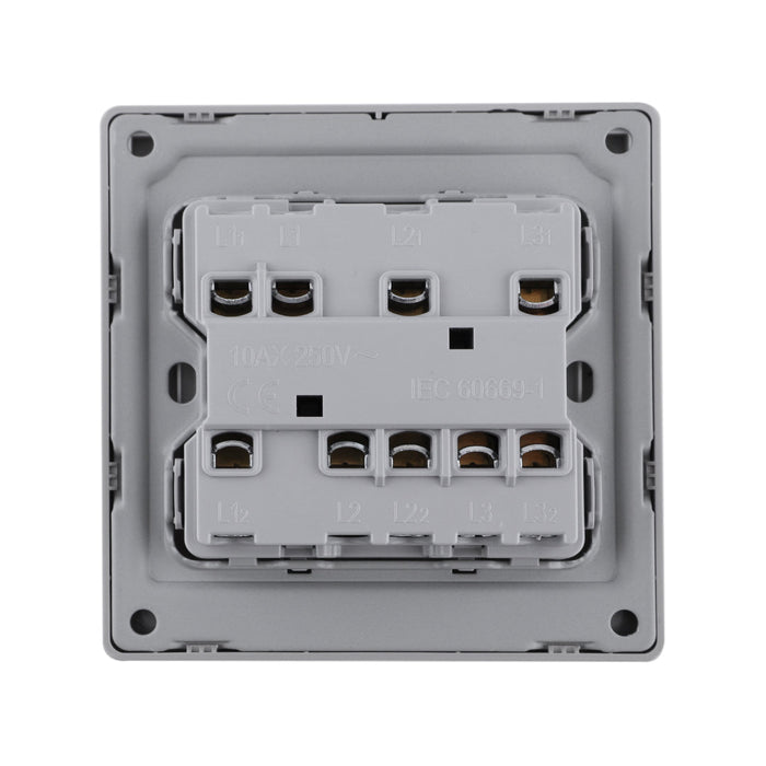 3-Gang 2-Way Switch – Ivory