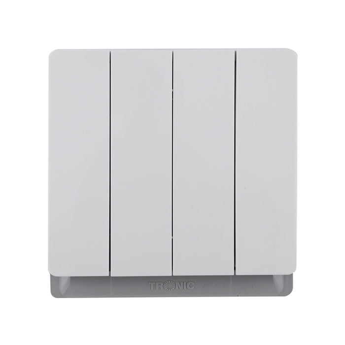 Ivory 4-Gang 2-Way Switch