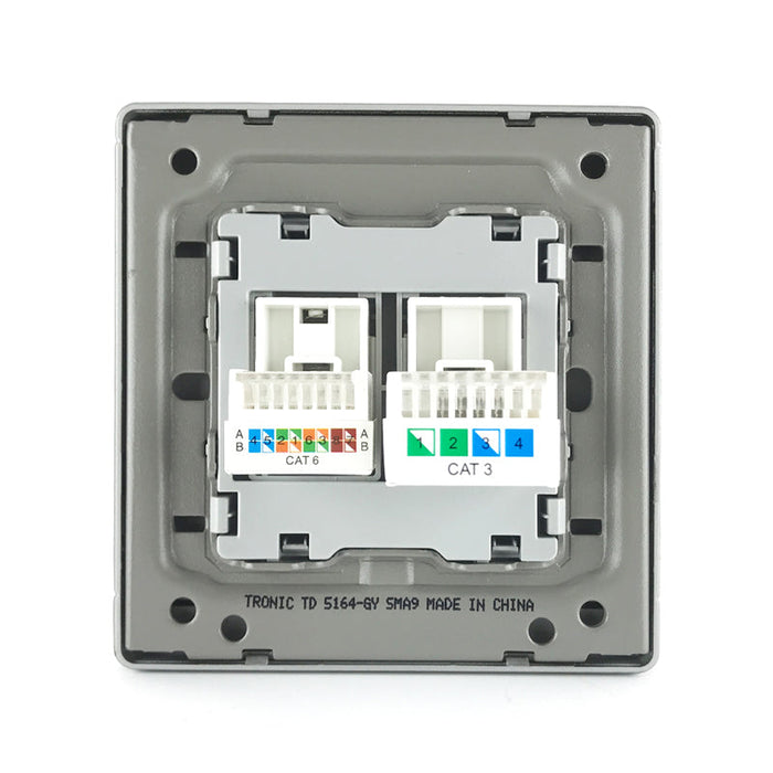 Grey Data and Telephone Socket