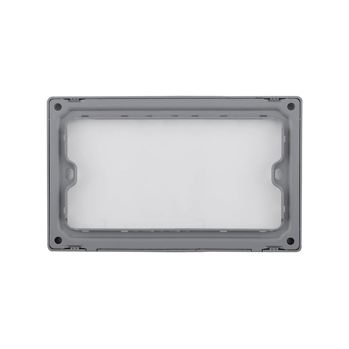 Ivory Blanking Plate – Screwless Finish, Polycarbonate