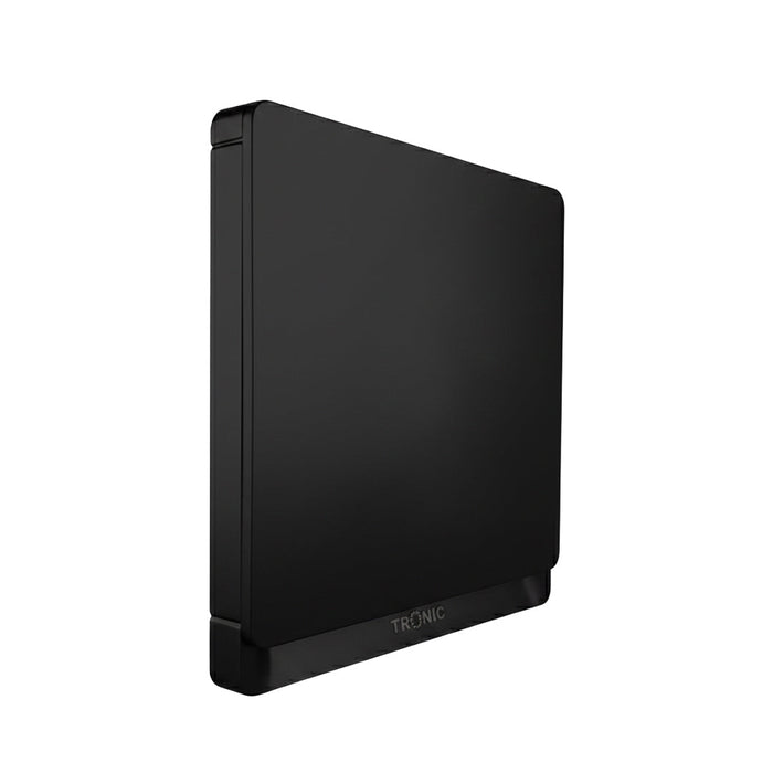 Blank Faceplate – 1 Gang, Black