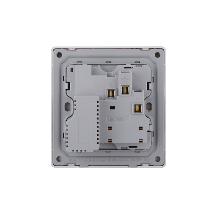 13A Switched Socket with Dual USB Ports – Type A & C, Gold Finish