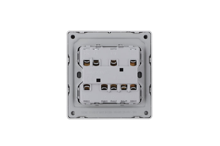 3-Gang 2-Way Switch – Grey