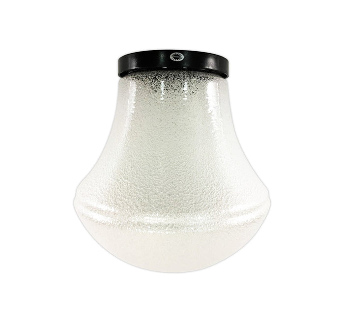 Dome White Tinted Glass Ceiling Light