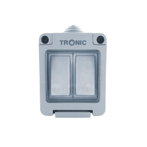Waterproof 2 Gang 2 Way Switch - Tronic Kenya 
