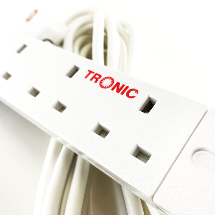 4 Way Extension Socket with 10 Metre Cable