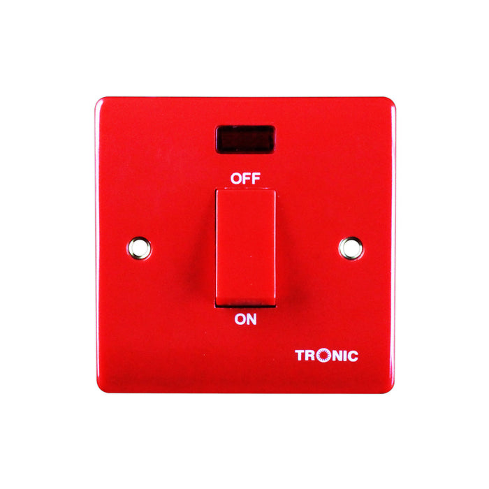 Red Cooker Switch – 45A with Neon Indicator