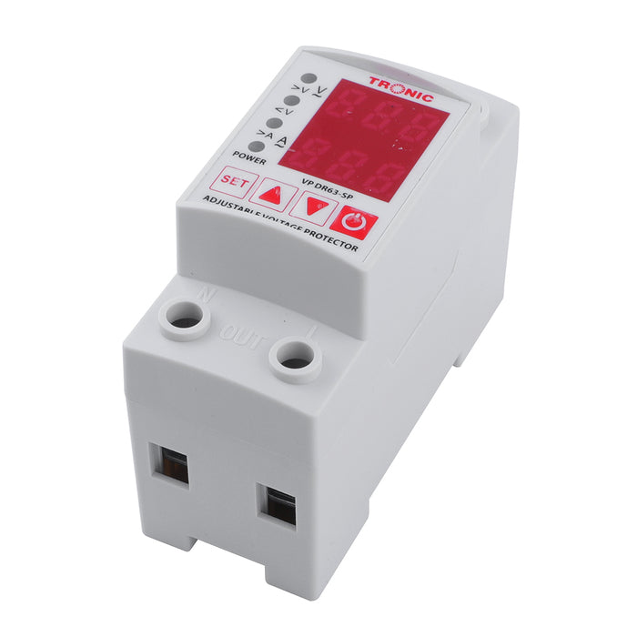Adjustable Voltage Protector 63 Amps VP DR63-SP