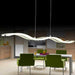Modern Acrylic LED Wave Pendant Light - Tronic Kenya 