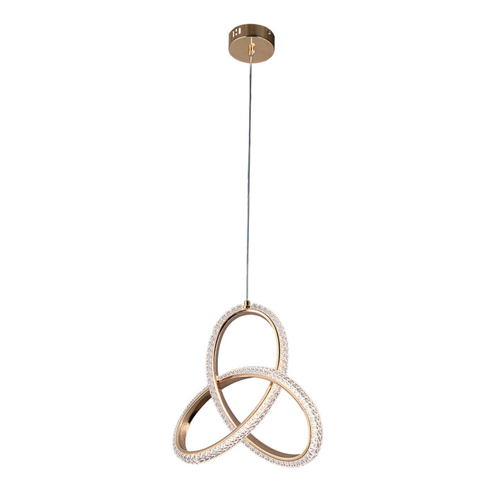 Chandelier Three Colour LED Light WH 25CL-01-GO-TC